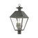Wentworth Four Light Outdoor Post Top Lantern in Charcoal (107|27223-61)