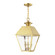 Wentworth Three Light Outdoor Pendant in Natural Brass (107|27220-08)