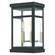 Hopewell Two Light Outdoor Wall Lantern in Bronze w/ Antique Brass Cluster and Polished Chrome Stainless Steel (107|20702-07)