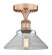 Edison One Light Flush Mount in Antique Copper (405|616-1F-AC-G132)