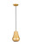 Auralume LED Mini Pendant in Satin Gold (405|654-1P-SG-7-LED)