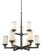 Savannah Nine Light Chandelier in Olde Bronze (224|413-9)