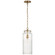 Katie Cylider LED Pendant in Hand-Rubbed Antique Brass (268|TOB 5227HAB/G2-SG)