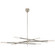 Rousseau LED Chandelier in Antique-Burnished Brass (268|KW 5589AB-CG)