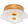 Leighton LED Flush Mount in Soft Brass (268|KS 4063SB-CRE)