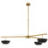 Valencia LED Chandelier in Hand-Rubbed Antique Brass (268|ARN 5520HAB-BLK)
