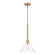 Willow Creek (existing DF extension) One Light Pendant in Brushed Gold (43|D204M-12P-BG)