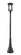 Jordan One Light Outdoor Post Mounted Fixture in Black (224|570PHXL-564P-BK)