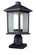 Mesa One Light Outdoor Pier Mount in Black (224|523PHM-PM)