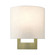 ADA Wall Sconces One Light Wall Sconce in Antique Brass (107|42420-01) ADA Wall Sconces One Light Wall Sconce in Antique Brass (107|42420-01)