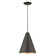 Dulce One Light Pendant in Bronze with Antique Brass (107|41492-07)