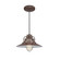 R Series One Light Pendant in Architectural Bronze (59|RRRC14-ABR)