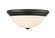 Two Light Flushmount in Matte Black (59|5403-MB)