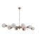 Aphelion Eight Light Chandelier in Gold, Brass (90|890842)