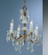 Madrid Four Light Mini Chandelier in Roman Bronze (92|5534 RB PAM)