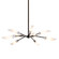 High Line Ten Light Chandelier in Soft Off Black (67|F7227-SFB)