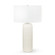 Caldon One Light Table Lamp in White (400|13-1611)