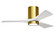 Irene 42''Ceiling Fan in Brushed Brass (101|IR3HLK-BRBR-MWH-42)