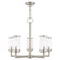 Hillcrest Five Light Outdoor Chandelier in Brushed Nickel (107|20725-91)