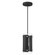 Barcelona One Light Pendant in Black w/ Brushed Nickels (107|45991-04)