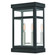 Hopewell Two Light Outdoor Wall Lantern in Black w/ Brushed Nickel Cluster and Polished Chrome Stainless Steel (107|20705-04)