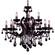 Rialto Traditional Five Light Chandelier in Gold Color Plated (92|8345 GP CGT)