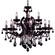 Rialto Traditional Five Light Chandelier in Chrome (92|8345 CH CGT)