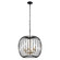 Nico Six Light Pendant in Carbon/Havana Gold (137|375P06CBHG)