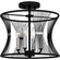 Leiland Four Light Semi Flush Mount in Matte Black (10|LEI1714MBK)
