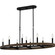Hendrix Nine Light Linear Chandelier in Matte Black (10|HDR842MBK)