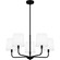 Gallagher Five Light Chandelier in Matte Black (10|GGR5028MBK)