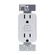 radiant Smart Outlet - Wi-Fi in White (246|WWRR15WHCCV2)