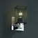 Wire Mesh One Light Wall Sconce in Matte Black (102|MSH-8921-15-MBLK)