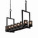 Wire Mesh 14 Light Chandelier in Dark Bronze (102|MSH-8764-10-DBRZ)