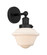 Edison One Light Wall Sconce in Matte Black (405|616-1W-BK-G531)