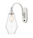 Ballston LED Wall Sconce in White Polished Chrome (405|518-1W-WPC-G652-7-LED)