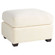 Ottoman in White - Cream (208|11452)