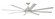 Rush 72 72'' Ceiling Fan in Painted Nickel (46|RSH72PN8)