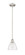 Edison LED Mini Pendant in Polished Chrome (405|616-1S-PC-GBD-752-LED)