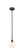 Edison One Light Mini Pendant in Oil Rubbed Bronze (405|616-1S-OB-G121-6)