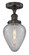 Edison One Light Semi-Flush Mount in Oil Rubbed Bronze (405|616-1F-OB-G165)