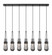 Downtown Urban LED Linear Pendant in Matte Black (405|127-452-1P-BK-G452-4SM)