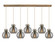Newton Two Light Linear Pendant in Brushed Brass (405|127-410-1PS-BB-G410-8SM)