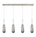 Downtown Urban LED Linear Pendant in Brushed Satin Nickel (405|124-452-1P-SN-G452-4SM)