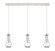 Downtown Urban LED Linear Pendant in Polished Nickel (405|123-451-1P-PN-G451-5CL)