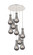 Downtown Urban LED Pendant in Polished Nickel (405|119-451-1P-PN-G451-5SM) Downtown Urban LED Pendant in Polished Nickel (405|119-451-1P-PN-G451-5SM)