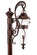 Anastasia Two Light Outdoor Post Mount in Burnished Bronze (33|9422BB)