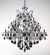 Rialto Traditional 25 Light Chandelier in Gold Color Plated (92|8349 GP CGT)