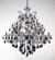 Rialto Traditional 25 Light Chandelier in Gold Color Plated (92|8349 GP CBK)