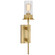 Beza LED Wall Sconce in Antique Brass (268|RB 2012AB-CG) Beza LED Wall Sconce in Antique Brass (268|RB 2012AB-CG)